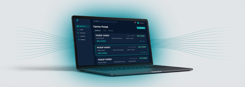 Carrier web portal